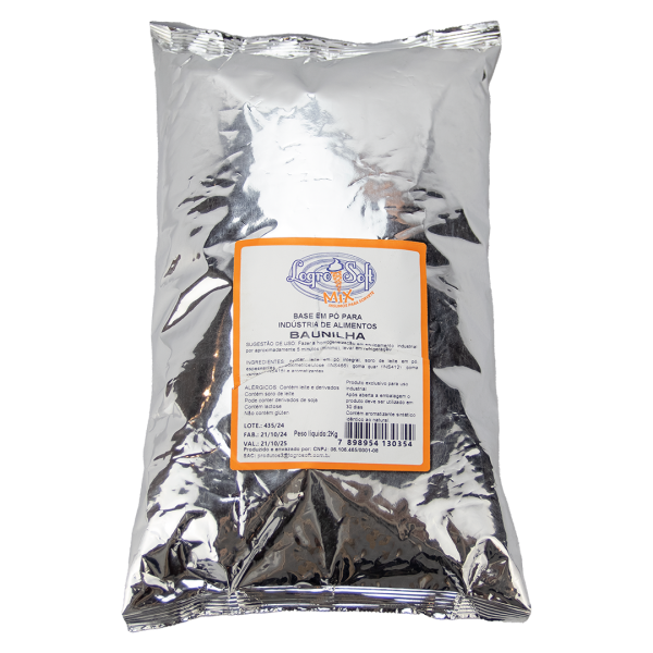 Calda Logrosoft Baunilha Pct 2kg - Rendimento 7 Litros