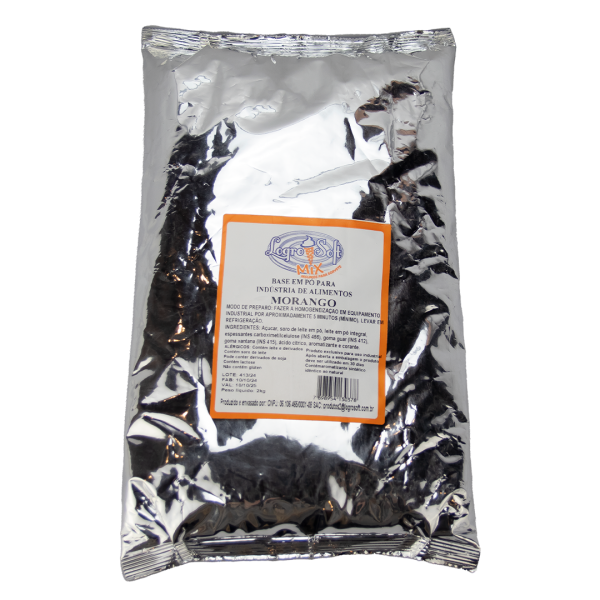Calda Logrosoft Morango Pct 2kg - Rendimento 7 Litros