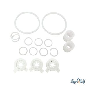 Kit Borrachas E Estrela P/ Modelo LS138/LS238 Ano de Fabricação Ate 2015