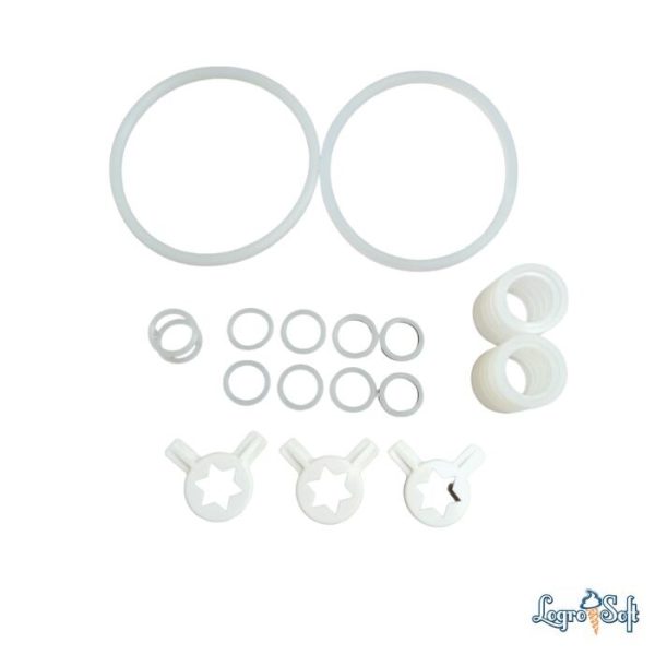 Kit Borrachas E Estrela P/ Modelo LS125