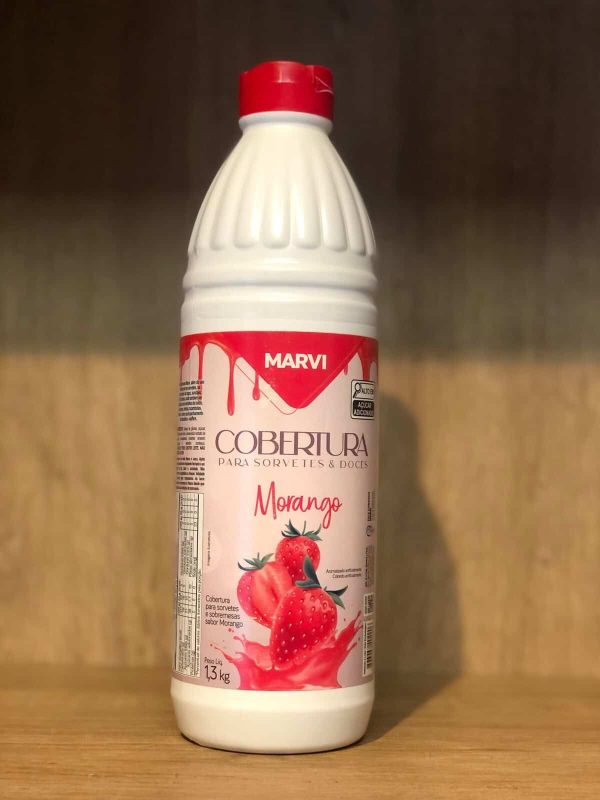 Cobertura Morango 1,3kg