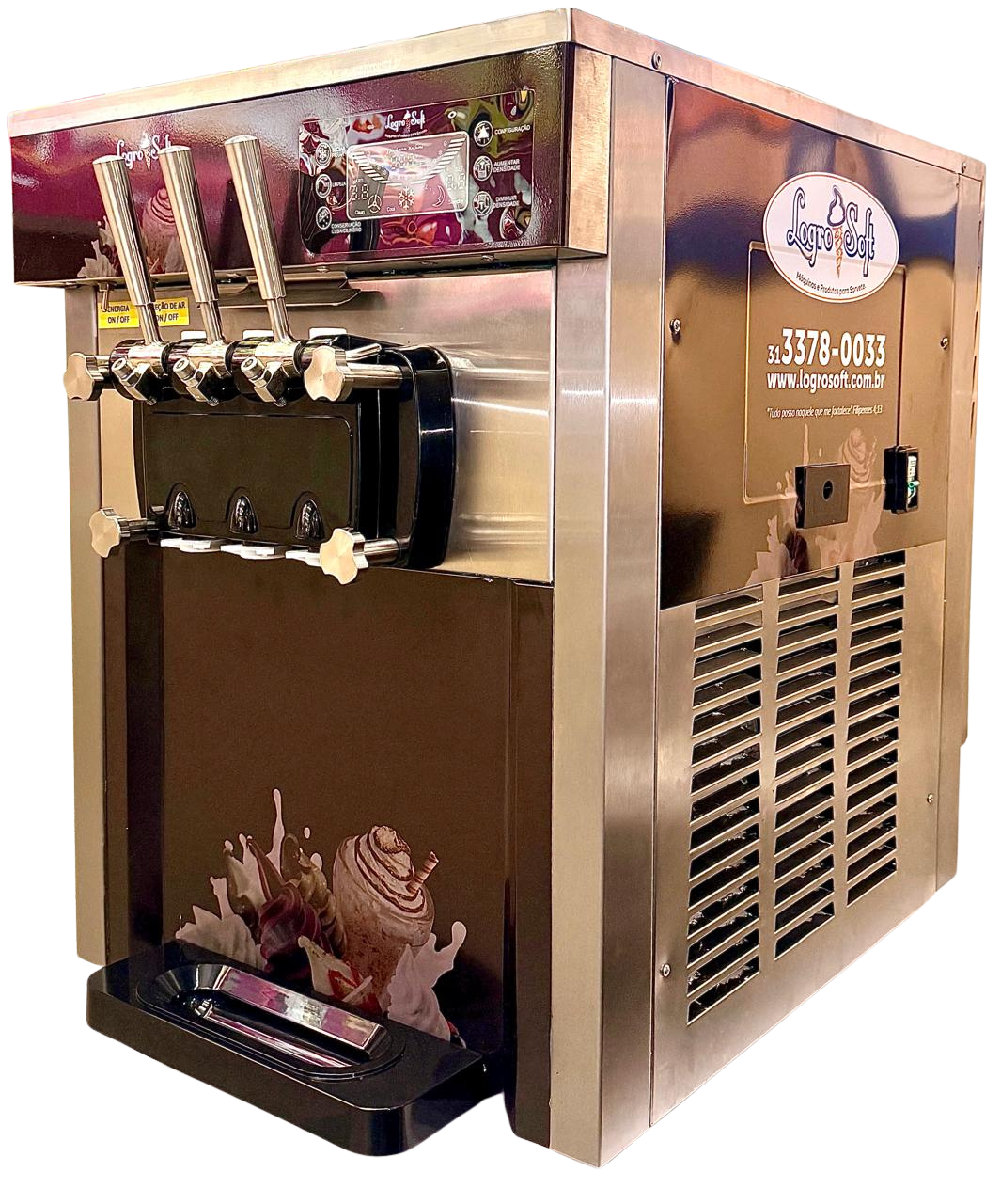 MÁQUINA DE SORVETE EXPRESSO LS D530 BALCÃO – 300 SORVETE/H